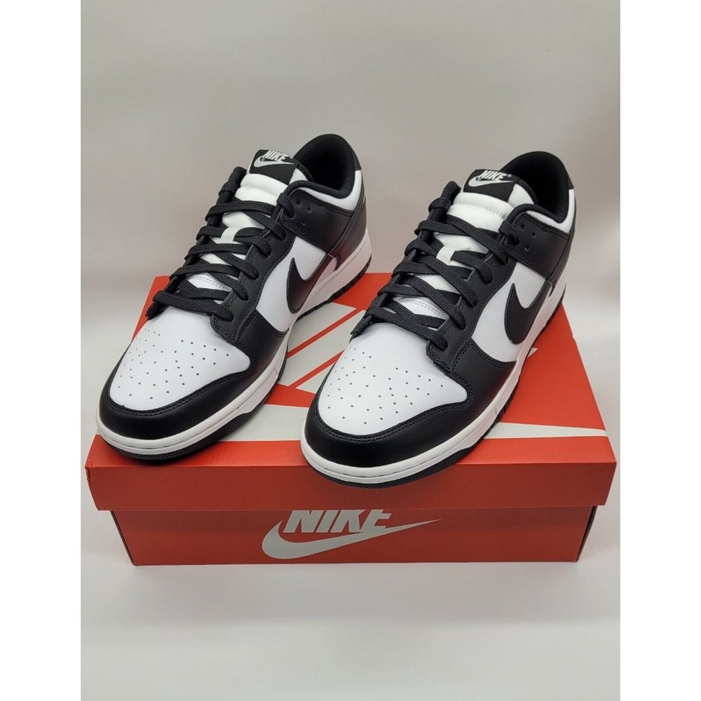 Nike Dunk Low 'Panda' Sneakers DD1391-100 - Picture 5 of 9